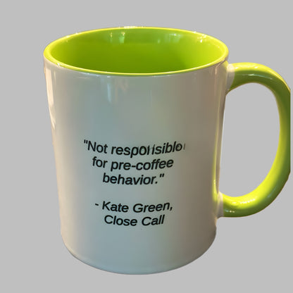 Set of 3 Mugs - Lights Out, Dangerous Play, Close Call